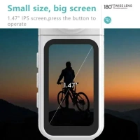 2.7K Ultra HD Thumb Action Camera | Wi-Fi App Control | Wide-Angle Sports & Travel Camera