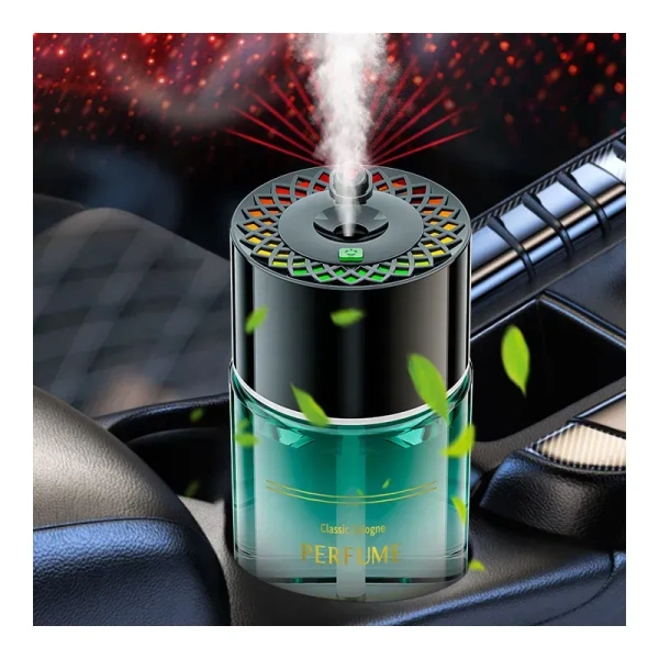 Electric Rechargeable USB Ultrasonic Humidifier & Aroma Diffuser – Portable Cool Mist Air Moisturizer