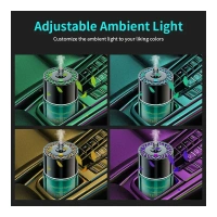 Electric Rechargeable USB Ultrasonic Humidifier & Aroma Diffuser – Portable Cool Mist Air Moisturizer