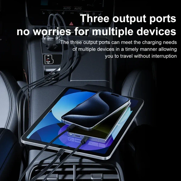 Portable Travel Power Bank – Fast Charging, Multi-Port USB, Compact & Durable Design | 6-Month Warranty