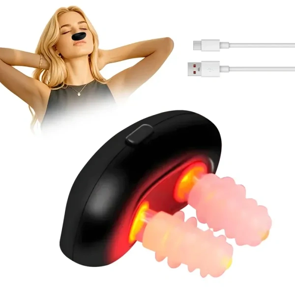 Nasal Therapy Device for Sinusitis & Cold Relief – Red‑Light, USB Rechargeable, Easy Use