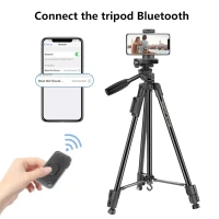 NeePho 3180S Aluminum Tripod – 136 cm Heavy-Duty Professional Camera Stand