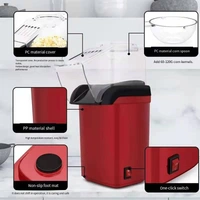 Automatic Mini Popcorn Machine – Portable Hot Air Popcorn Maker for Home