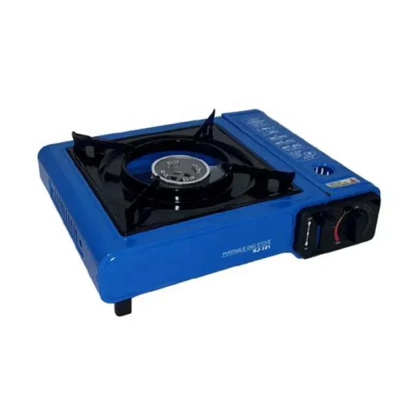 Portable Outdoor Gas Stove for Camping & Mountaineering – Compact Butane Burner with Foldable Legs