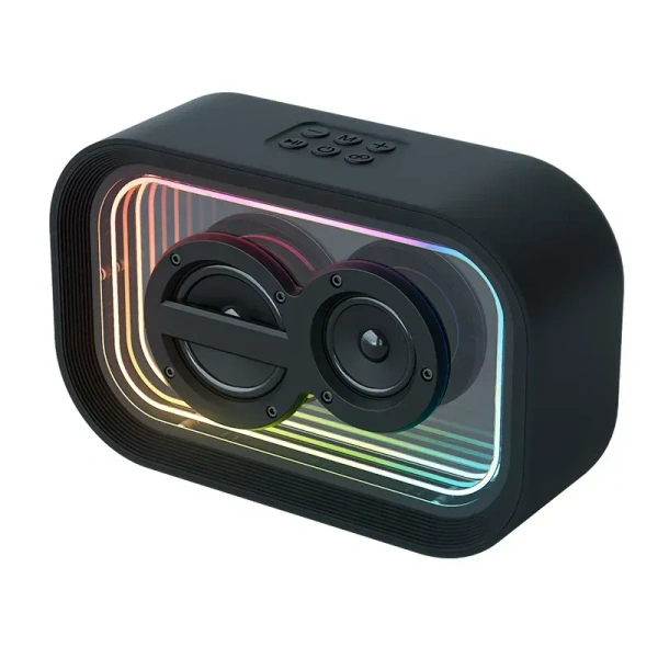 NA-031 Stylish 7W RGB TWS Speaker – Heavy Bass, 1200mAh Battery, 4–6 Hr Playtime