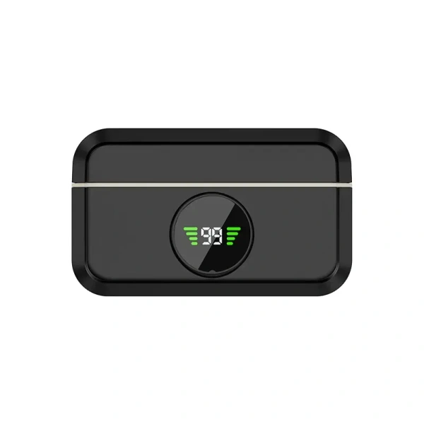 Fitgear Magnetic Wireless Lavalier Microphone – 2.4GHz Dual Clip-On Mic with Noise Reduction & Digital Display