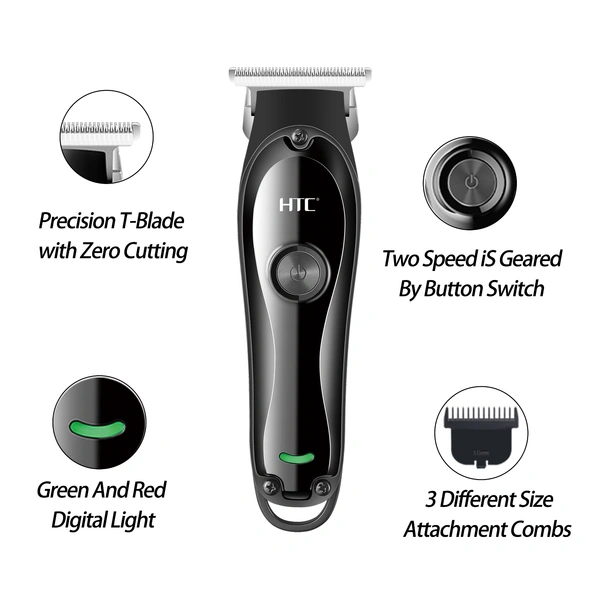 AT-118 Home Use Hair Trimmer for men - Professional Precision, Cordless, Rechargeable, for Men & Women
