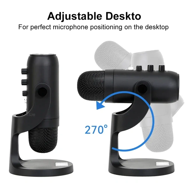 Professional Studio USB Condenser Microphone – Plug & Play for Gaming, Streaming, Podcasting & Music Recording