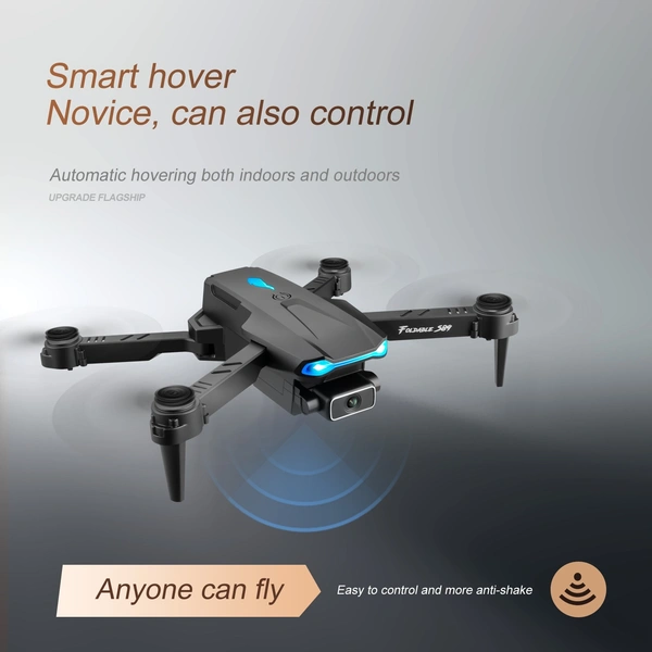 Drone  HD Dual Camera  WiFi Fpv Dron Height Preservation Rc Quadcopter