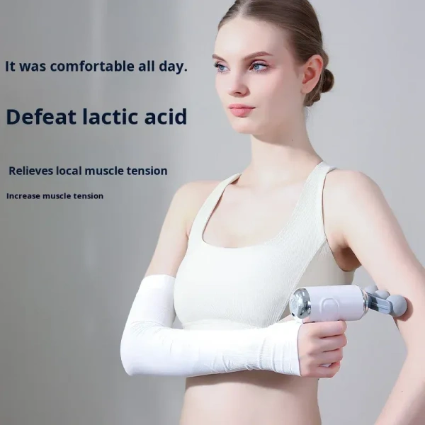 Triple‑Head Deep‑Tissue Fascia Gun | High‑Speed Muscle Massage Gun for Recovery & Therapy