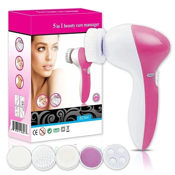 5 in 1 silicone cleanser, Deep Cleanser, pore cleanser, facial massage, skin care, waterproof makeup brush