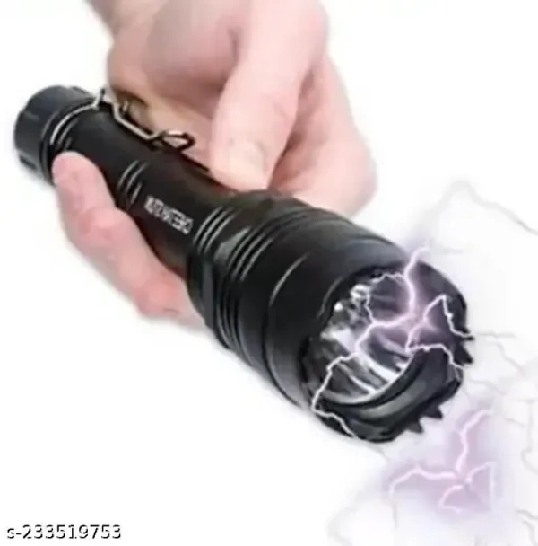 Ladies' Safety Electric Torch with Shock Feature | High-Quality Portable Flashlight