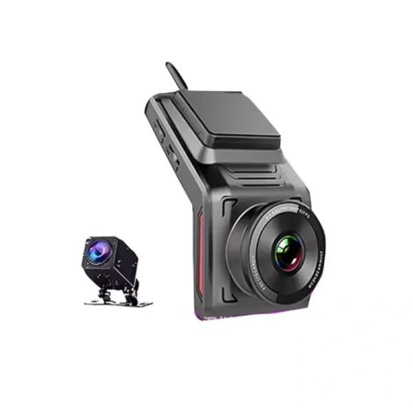 K18 4G Dual-Lens 1080P HD Dash Cam – Front & Rear, WiFi, GPS, Night Vision, G-Sensor | 6 month waranty
