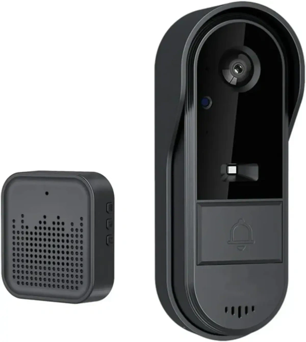 M15 2.4G Wi-Fi Video Doorbell – 1080P HD, Wide-Angle, Two-Way Audio, Night Vision, Tuya Smart Control