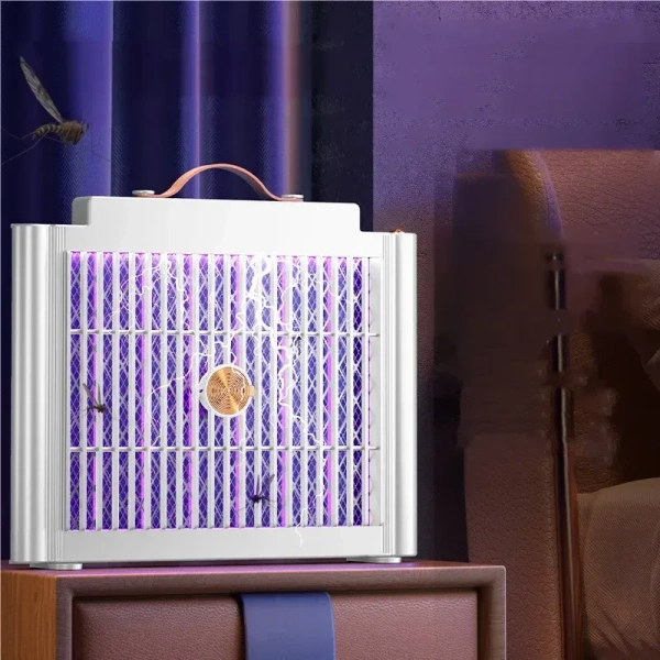Electric Mosquito Killer Lamp | USB Insect Trap, Safe & Silent Bug Zapper for Home & Outdoor - 10 Pieces