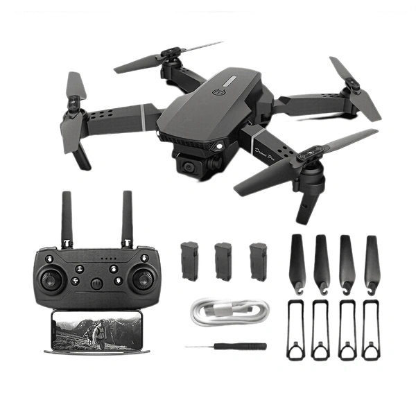 E88 Pro Drone with Dual Camera, Foldable Design & WiFi Control | Best Budget Drone 2025