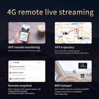 P85 Dual-Lens 2K 4G Dashcam – Front & Rear Recording, WiFi, GPS, Night Vision, Loop Recording | 6 month waranty