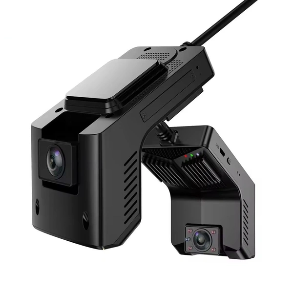 T2 4G WiFi GPS Dual Car Dash Cam – LTE, Night Vision, G-Sensor & Front + Inside Recording | 6 month waranty