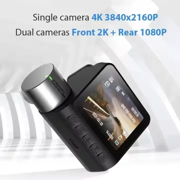 V50 Dual Channel Dash Cam Front & Rear | GPS, 512GB Support, Night Vision, Parking Monitor | 6 month waranty