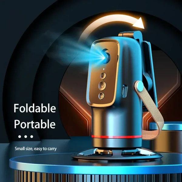 Q03 360° Intelligent Tracking Gimbal for Smartphone – Auto Face/Body Tracking & Stabilization