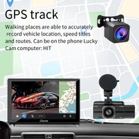 F6 3-Channel 4K Dashcam – Front, Rear, and Cabin – WiFi, GPS, Night Vision, Parking Mode | 6 month waranty 