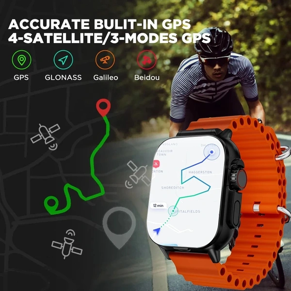 GT8 2-in-1 Smart Watch with Bluetooth Earbuds – Fitness Tracker, Calling, Music, Sports Modes, IP67 Waterproof