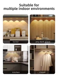 Intelligent LED Human Sensing Night Light | USB Rechargeable Motion Sensor Lamp