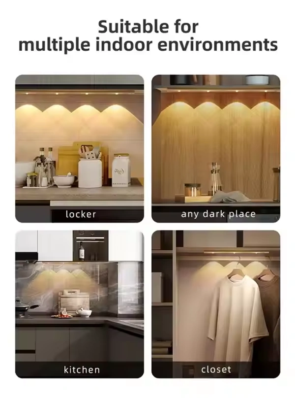 Intelligent LED Human Sensing Night Light | USB Rechargeable Motion Sensor Lamp