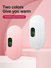 Abdominal Massager Belt with Heating & Vibration – Pain Relief for Cramps, Bloating & Wellness