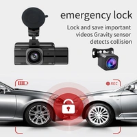 F6 3-Channel 4K Dashcam – Front, Rear, and Cabin – WiFi, GPS, Night Vision, Parking Mode | 6 month waranty 