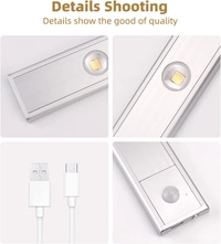 Intelligent LED Human Sensing Night Light | USB Rechargeable Motion Sensor Lamp