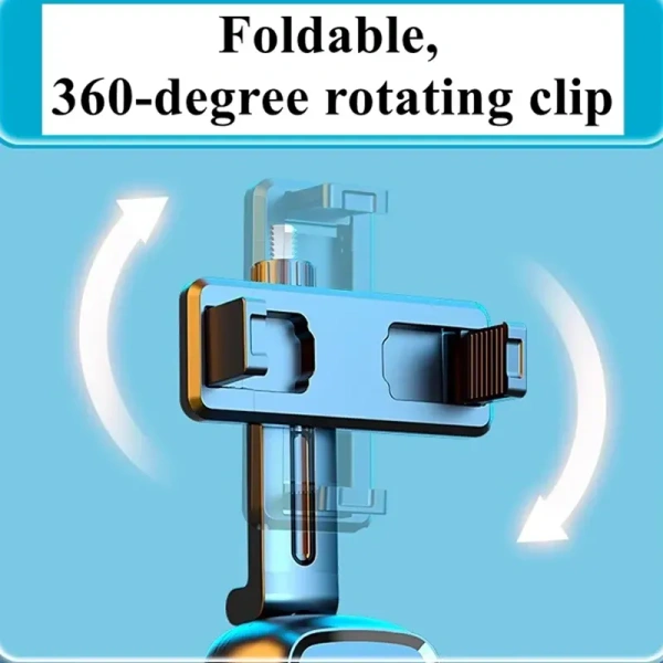 Q03 360° Intelligent Tracking Gimbal for Smartphone – Auto Face/Body Tracking & Stabilization