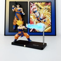 Anime Dragon Ball Goku Saiyan LED Figure Lamp | Magnetic Induction Touch Control Light