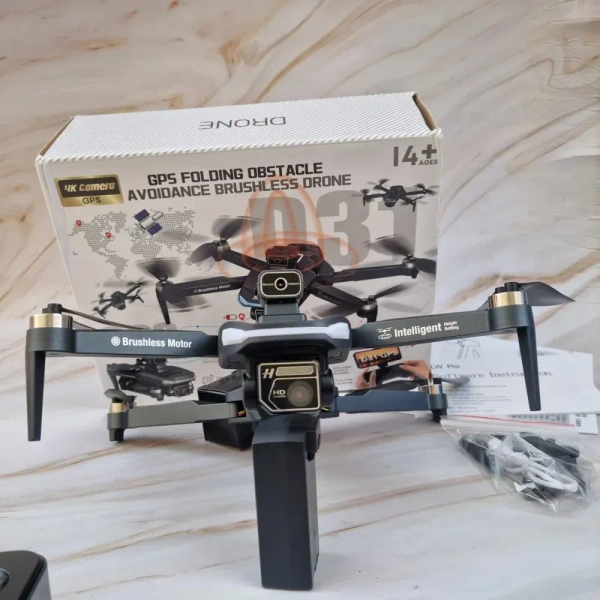 D31 GPS Drone – Brushless Motor, Obstacle Avoidance, Long Flight Time