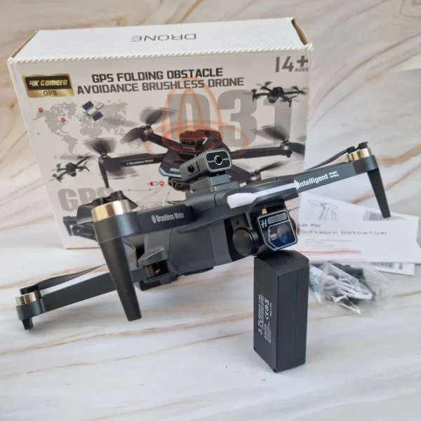 D31 GPS Drone – Brushless Motor, Obstacle Avoidance, Long Flight Time