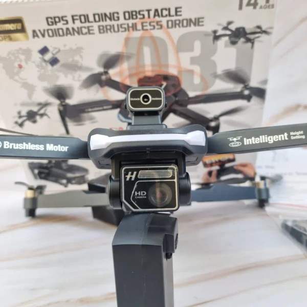 D31 GPS Drone – Brushless Motor, Obstacle Avoidance, Long Flight Time