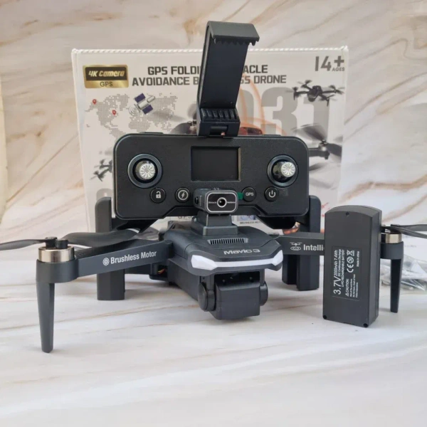 D31 GPS Drone – Brushless Motor, Obstacle Avoidance, Long Flight Time