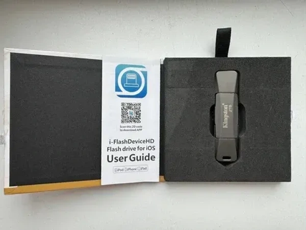 2000GB (2TB) All in One Pendrive | Type-C + Lightning + USB 3.0 | Works with iPhone, Android & PC