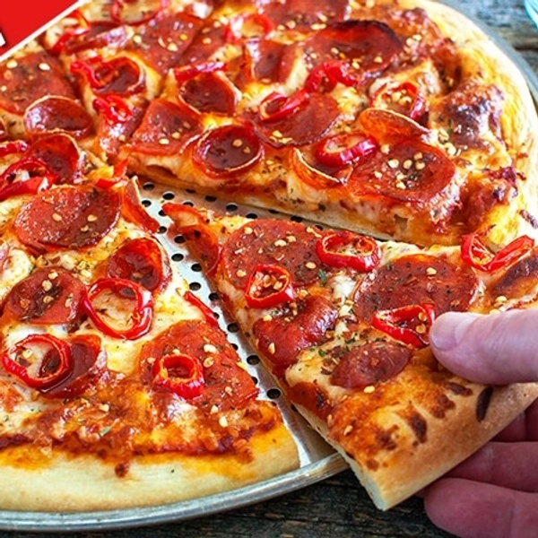 (kavsan) Spicy Delight Pizza - Medium