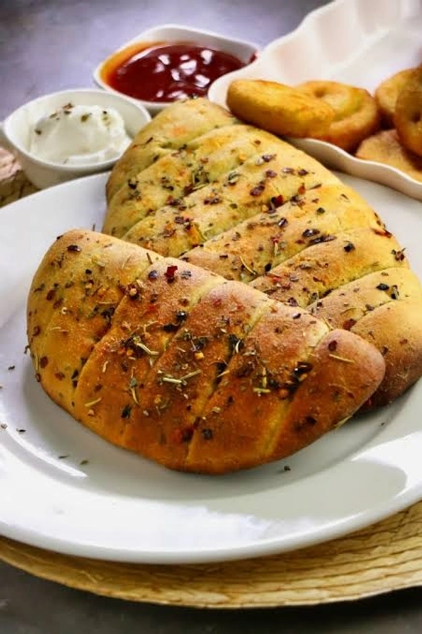 (kavsan) White Cheese Garlic Bread