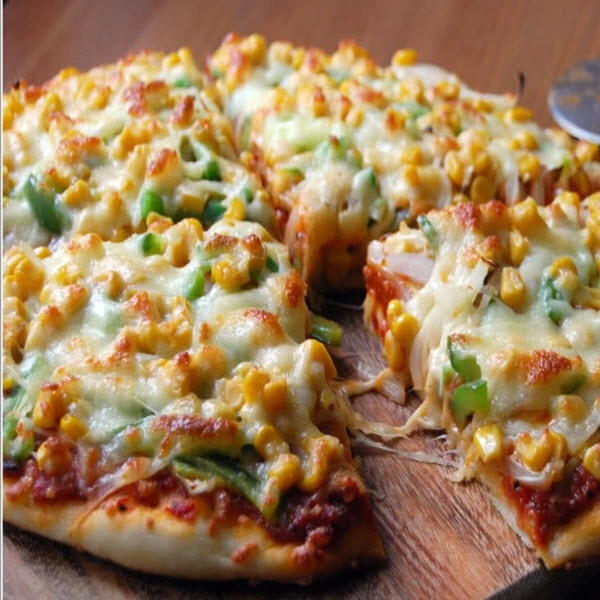 (kavsan) Jalapeno & Sweet Corn Pizza - Medium