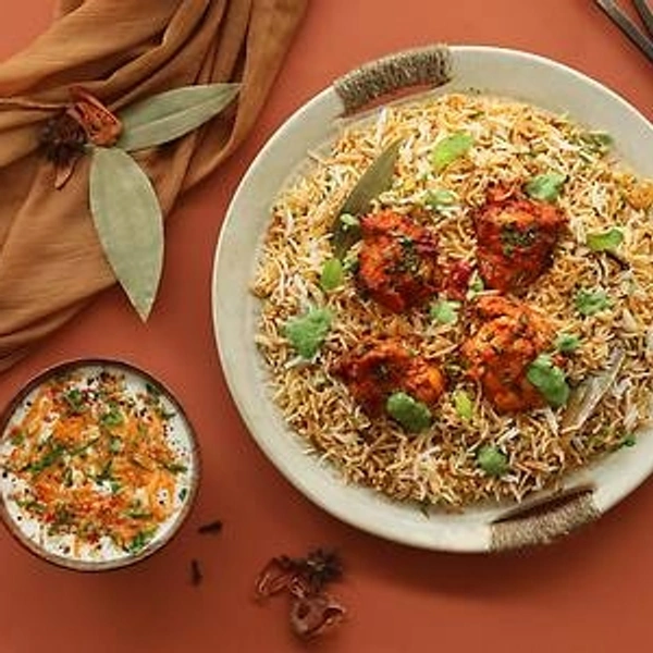Pf1 Chicken Haryali Tikka Biryani