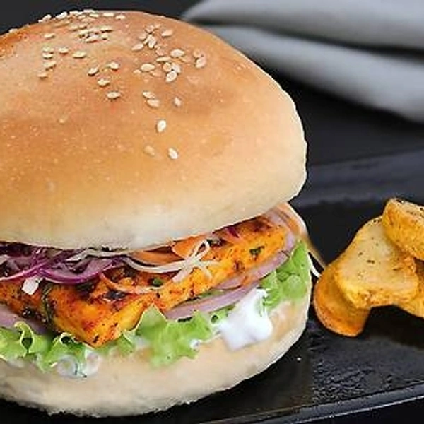 (Black Pepper) Paneer Burger