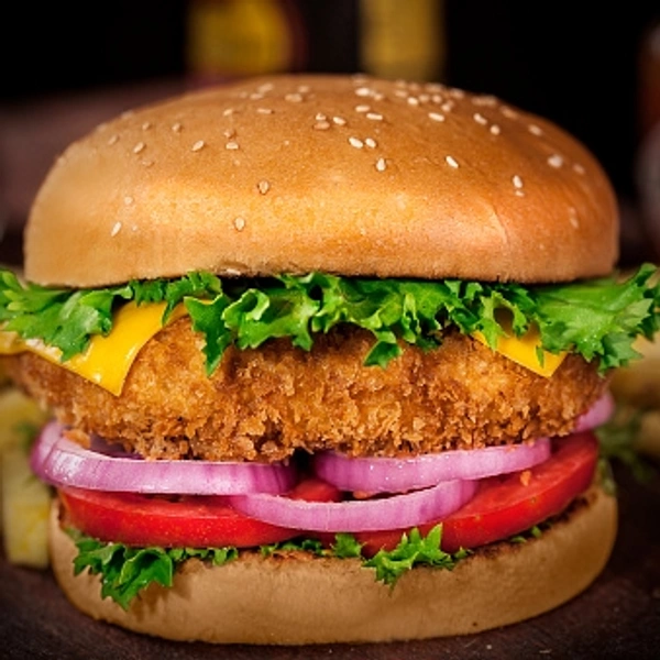 (Black Pepper) Chicken Burger