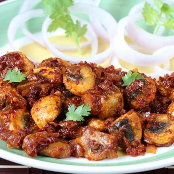 (Black Pepper) Stuffed  Mushroom Tikka