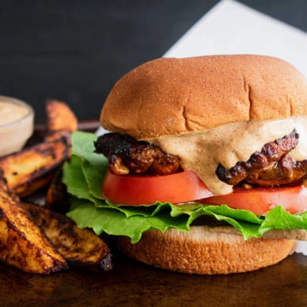 (Beeba Brothers) Peri Peri Aloo Tikki Burger