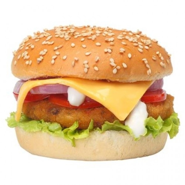 (kavsan) Cheesy Veg Burger