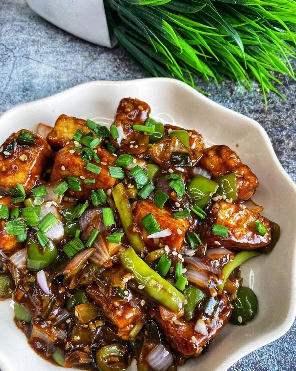 (shiva fast food) Chilli Paneer