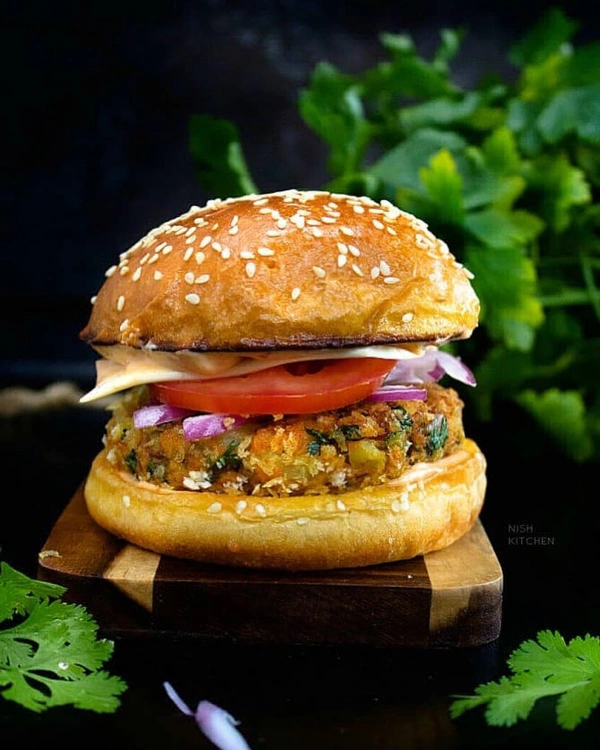 (shiva fast food) Aloo Tikki Burger