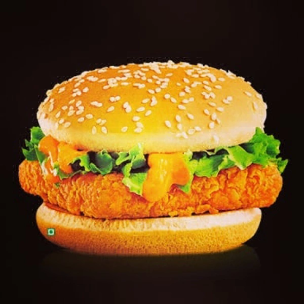 (shiva fast food) Cheese Paneer Burger